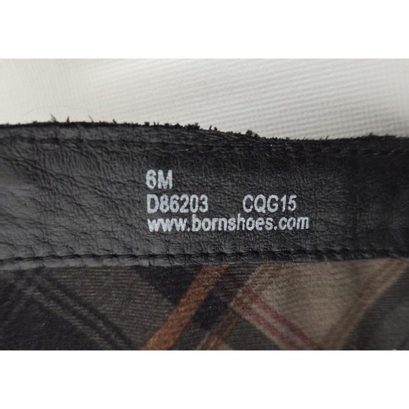 Born Crown Black Leather Knee High Boots Womens Sz 6M Style D86203 - Picture 8 of 10